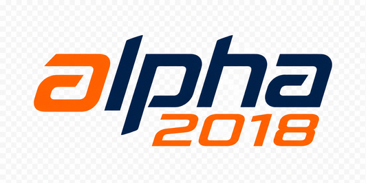 Alpha 2018 লোগো